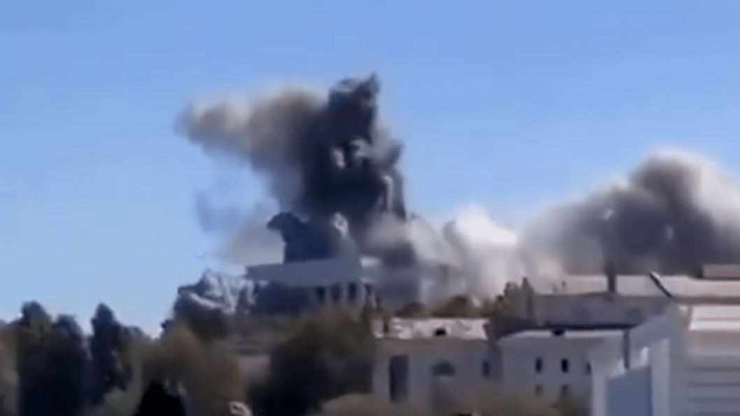 Russia Bulldozes Its Own Black Sea Fleet HQ After Ukrainian Storm Shadow Strike