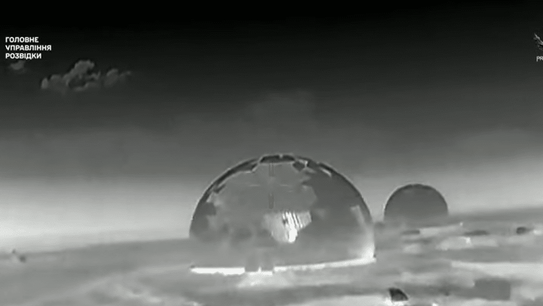 Top-Secret Russian Radar Domes in Crimea Obliterated by Ukrainian Drones, Video