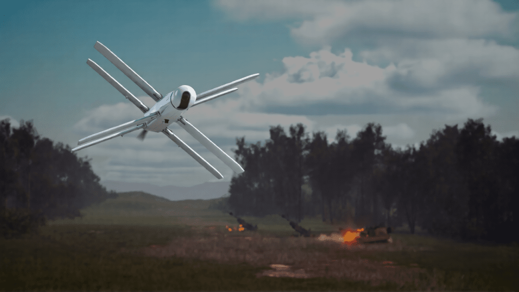 Ukrainian Soldier Takes Down Russian Lancet Drone Targeting Evac Vehicle Seconds Before Impact