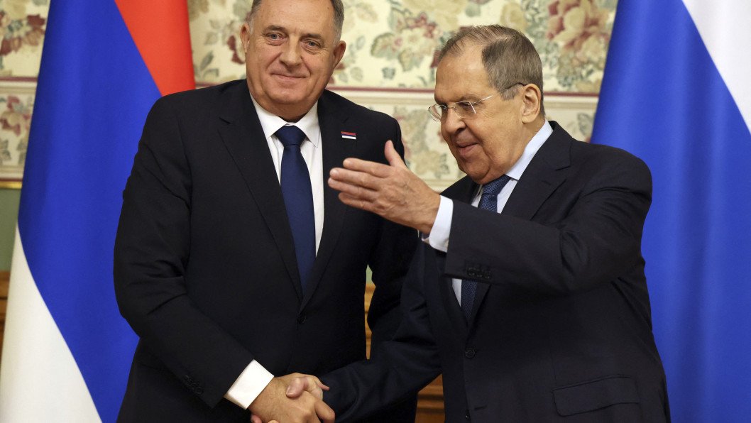 Rusia intensifica sus esfuerzos por desestabilizar los Balcanes, según el ISW tras la reunión entre Lavrov y Dodik