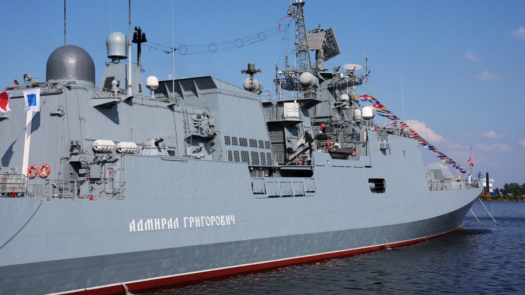 Russian Warship Escorted Six Shadow Fleet Ships Near Britain, Royal Navy Says