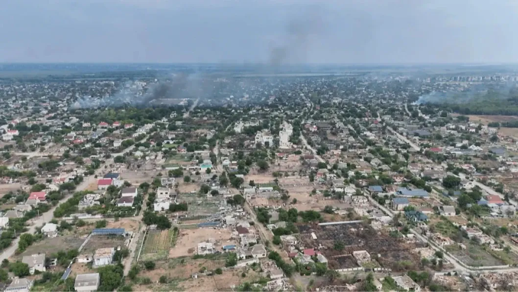 Russian Forces Seize Ukrainian Food Aid From Civilians in Temporarily Occupied Oleshky