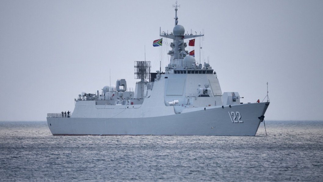 China Leads Warships From Russia and Iran in Show of Force Near South Africa’s Key Trade Route