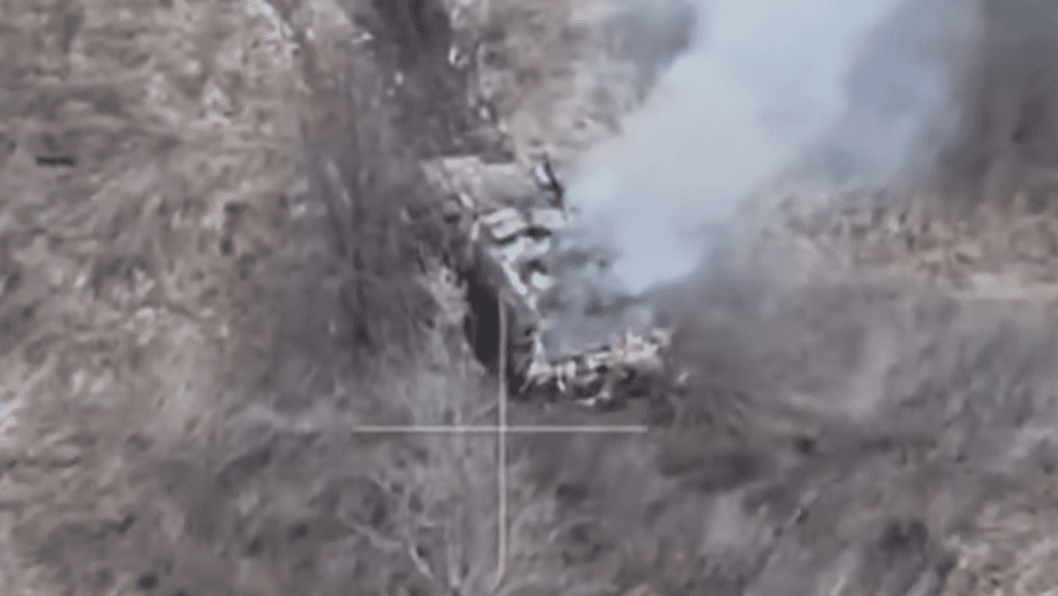 Ukrainian FPV Drone Destroys Rare Russian Typhoon Armored Vehicle Worth $2 Million