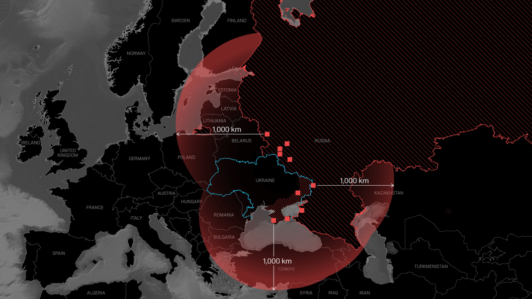 Russia Builds 10 New Drone Bases Near NATO Borders, With Warsaw Potentially Within Range