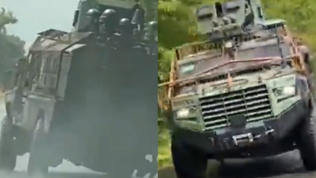 Three-Wheeled and Still Fighting: Canadian Roshel Senator Saves Ukrainian Troops After Mine Blast, Video