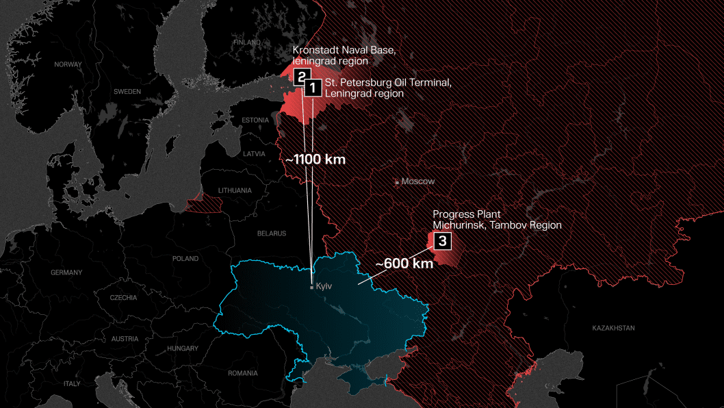 Ukraine Hits Oil, Naval, and Missile-Linked Targets Across Russia in Sweeping Deep Strike Campaign