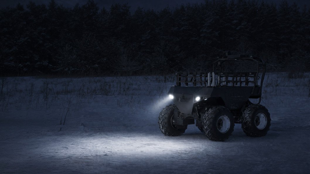 Ukraine’s New Varkhan Robot Delivers Cargo Where Sending Personnel Would Be Too Risky