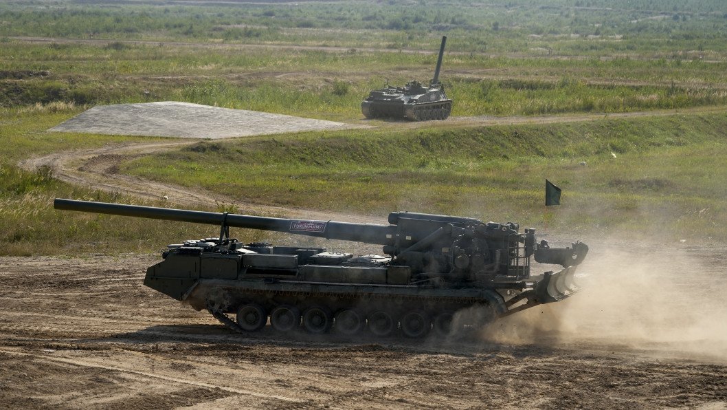 Ukraine Hunts Down Rare Russian 2S4 “Bunker Buster” Tyulpan Mortar Near Vovchansk