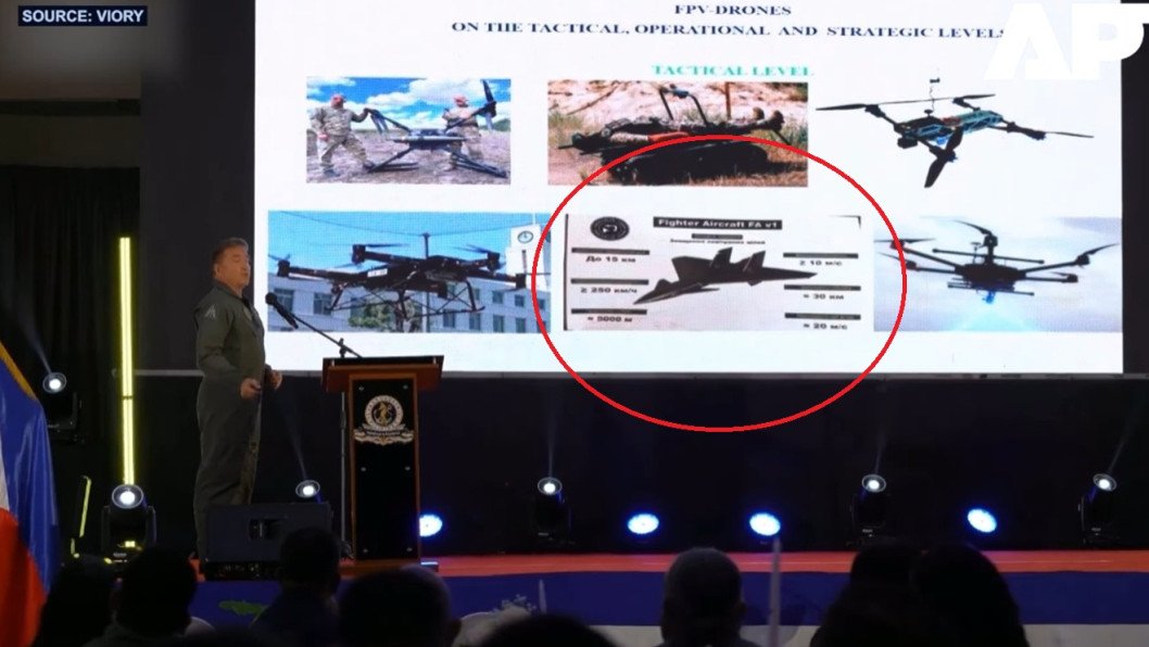 Ukraine Unveils Combat Jet Drone Concept at Global Summit in the Philippines