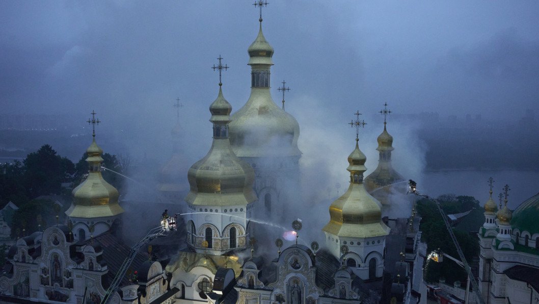 From Monasteries to Museums, Russia Sets Ukraine’s Cultural Heritage on Fire Overnight