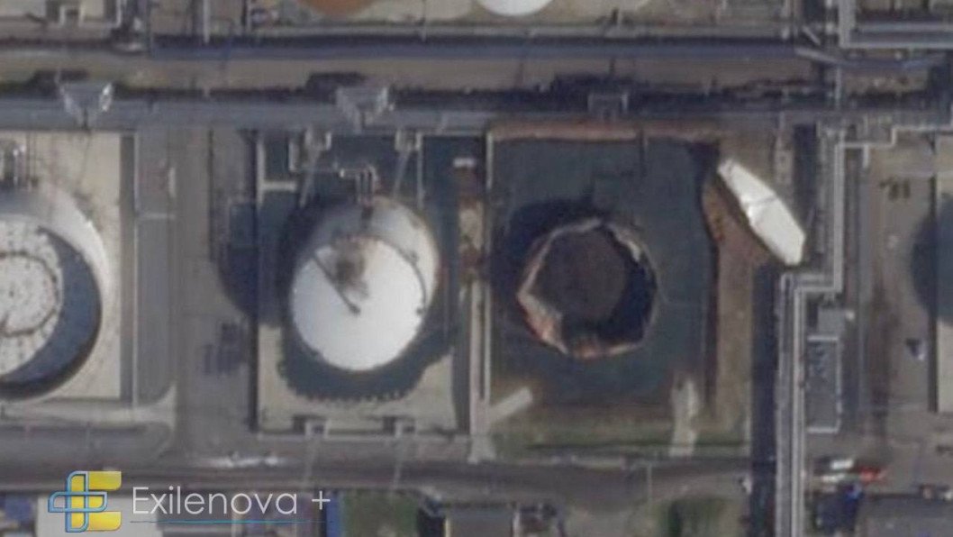 Moscow Oil Refinery After Ukrainian Drone Attacks: What Satellite Images Show