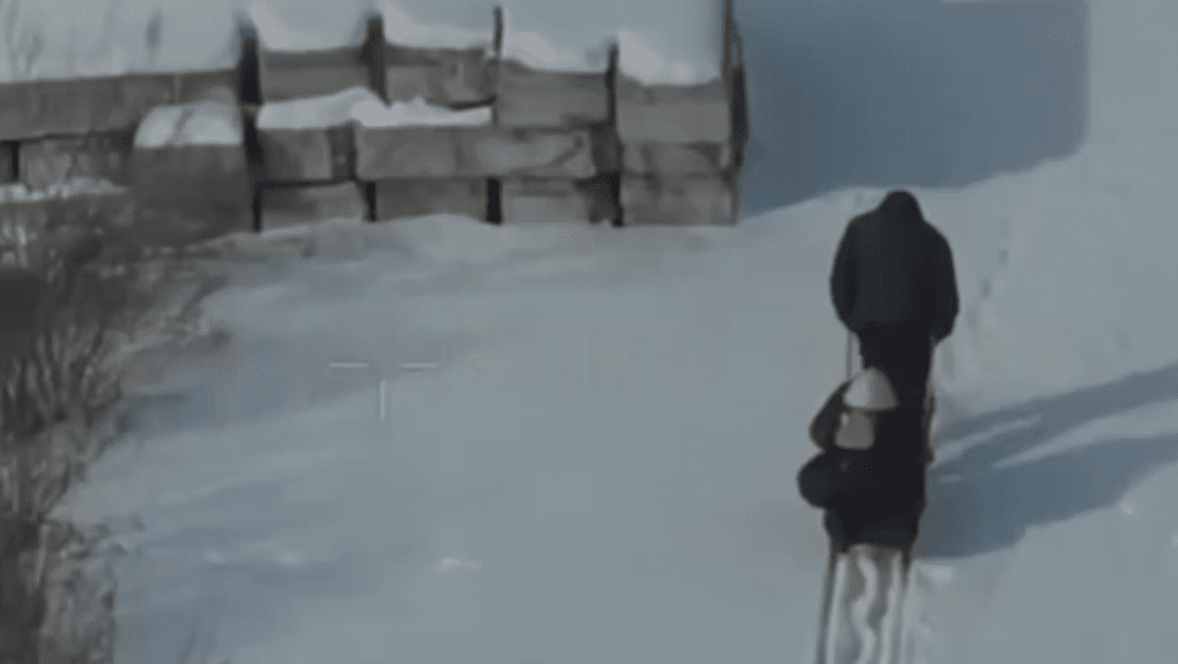 Russian Drone Strikes Hit Civilian Couple Fleeing Sumy Border Village