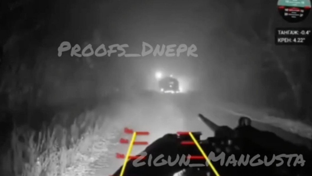 Ukraine’s Machine-Gun Ground Drone Ambushes Russian MT-LB in Point-Blank Assault, Video