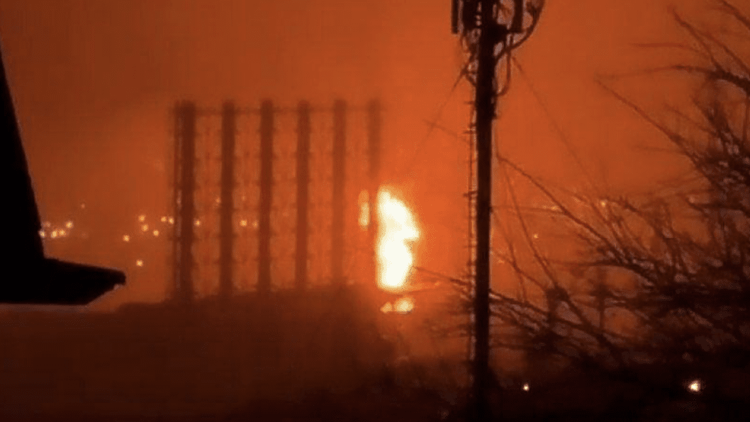 Drone Attack Torches Rosneft Russian Oil Hub in Tuapse