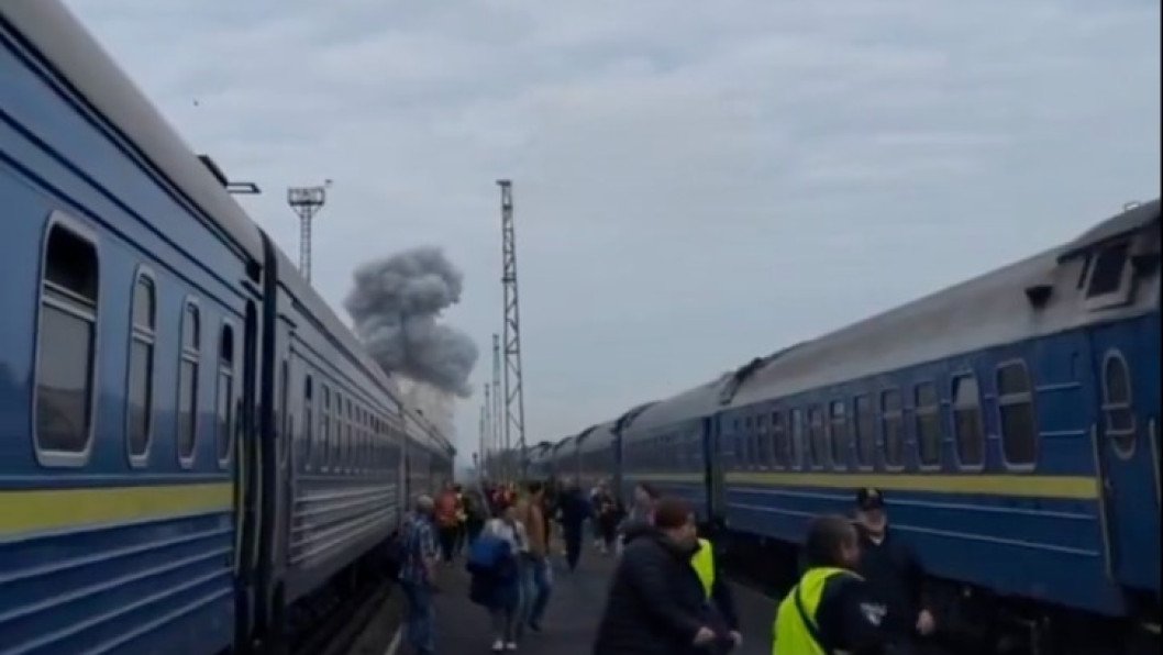 Russian Drone Strike Hits Kyiv-Warsaw Train Just 2 Kilometers From Polish Border