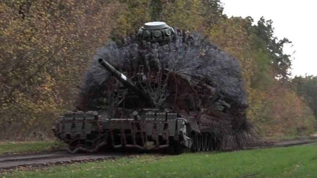 Russia Turns Tanks Into “Steel Hedgehogs” to Survive Ukraine’s FPV Drone Attacks