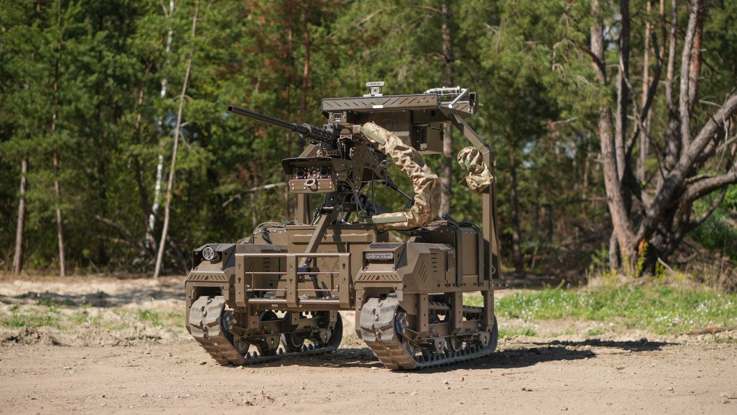 Russia Threw Six FPV Drones at Ukraine’s Armed Robot—It Completed the Mission Anyway