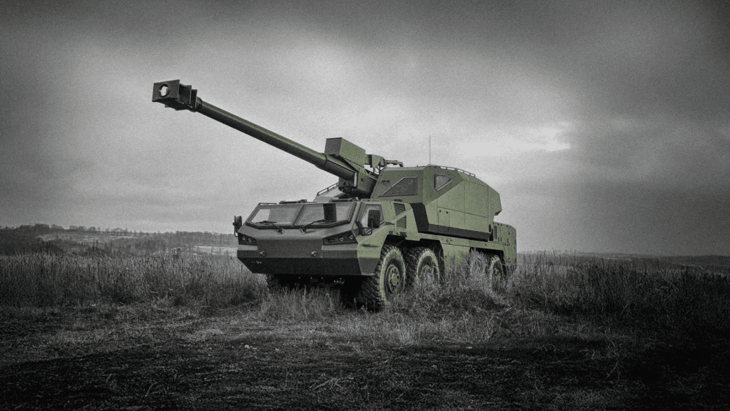 Azov Brigade Is the First to Use Czech 155mm Self-propelled DITAs in Military Combat