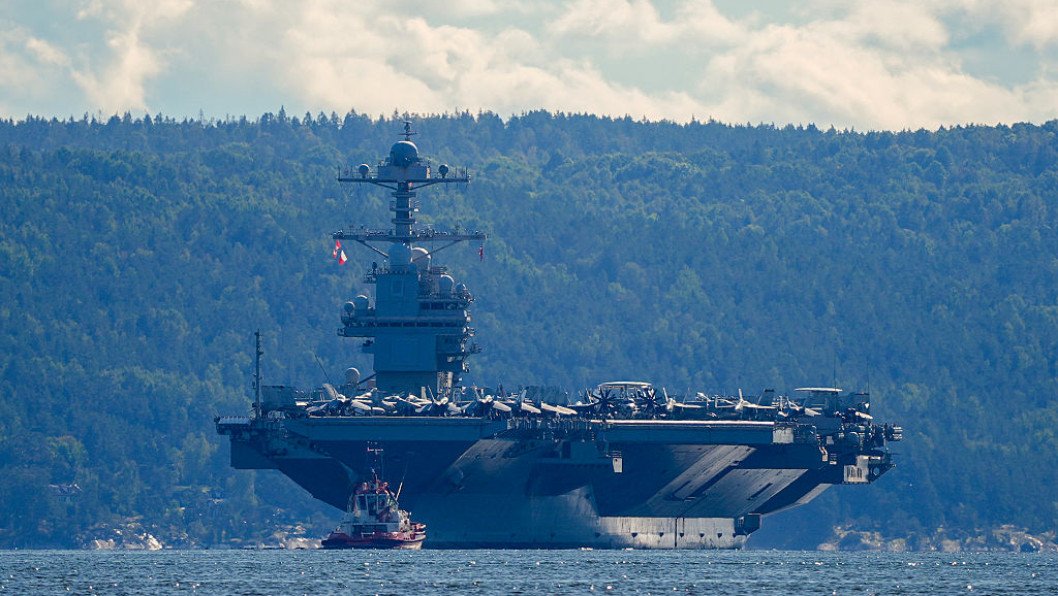 NATO Warships, Led by USS Gerald R. Ford, Launch Major Naval Drills to Deter Russia