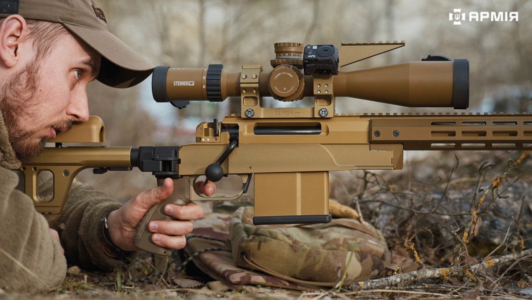 Ukraine Fields Germany’s New Sniper Rifle That “Tears Targets Apart”