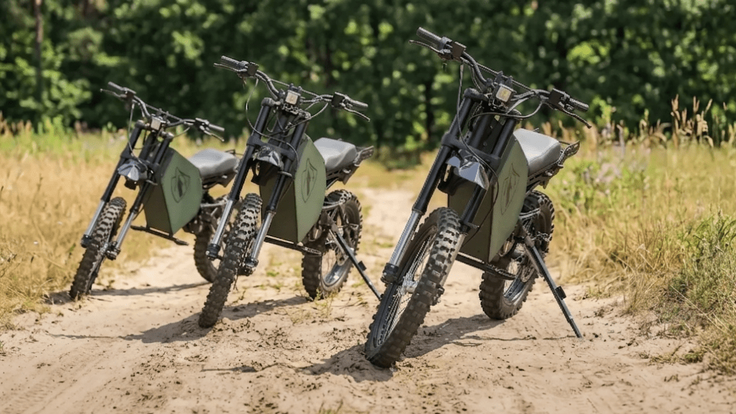 Ukraine Introduces WOLFSTORM—Silent Electric Motorcycle Built for Military Operations
