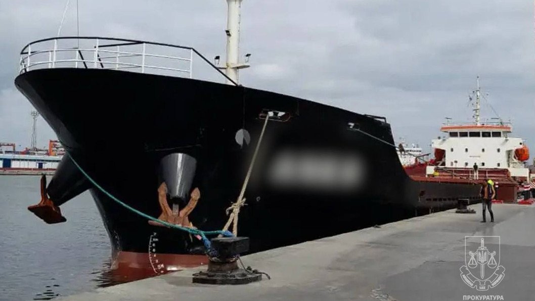 Ukraine Seizes Russian “Shadow Fleet” Ship Smuggling Stolen Grain From Crimea