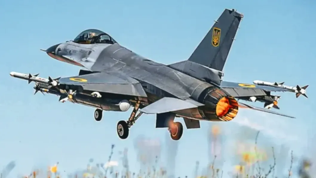 Cazas F-16 de Ucrania se preparan para recibir misiles alemanes IRIS-T