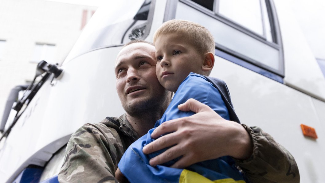 Group of Ukrainian Youth Evacuated From Russian-Occupied Territories