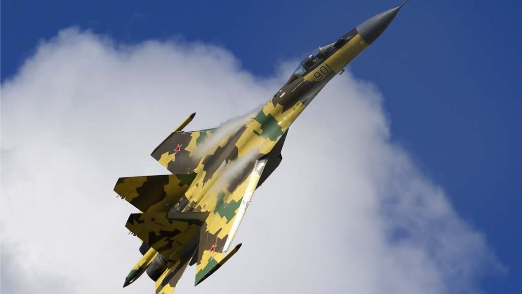 Ukraine Says It Shot Down Another Russian “Aerial Terrorist”—$85M Su-35 Fighter Jet
