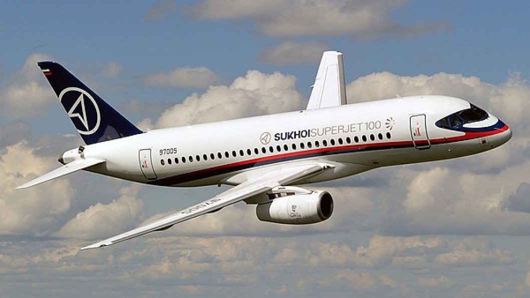 Russian Civilian Jet Crashes Near Moscow During Test Flight, Crew Reported Dead