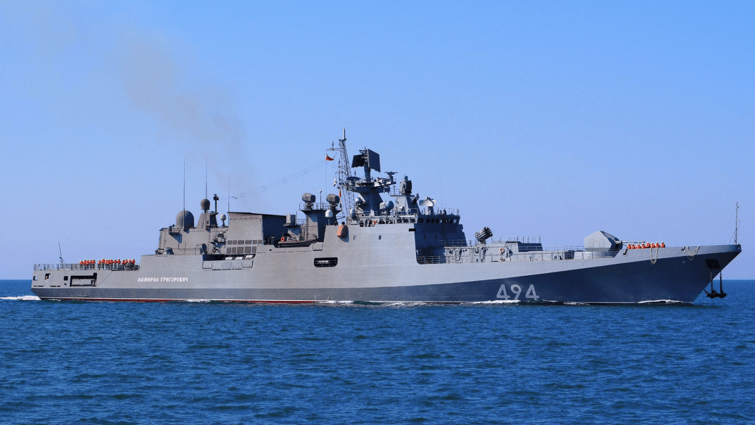 Russian Black Sea Frigate Fires on British-Flagged Vessel Near UK Waters