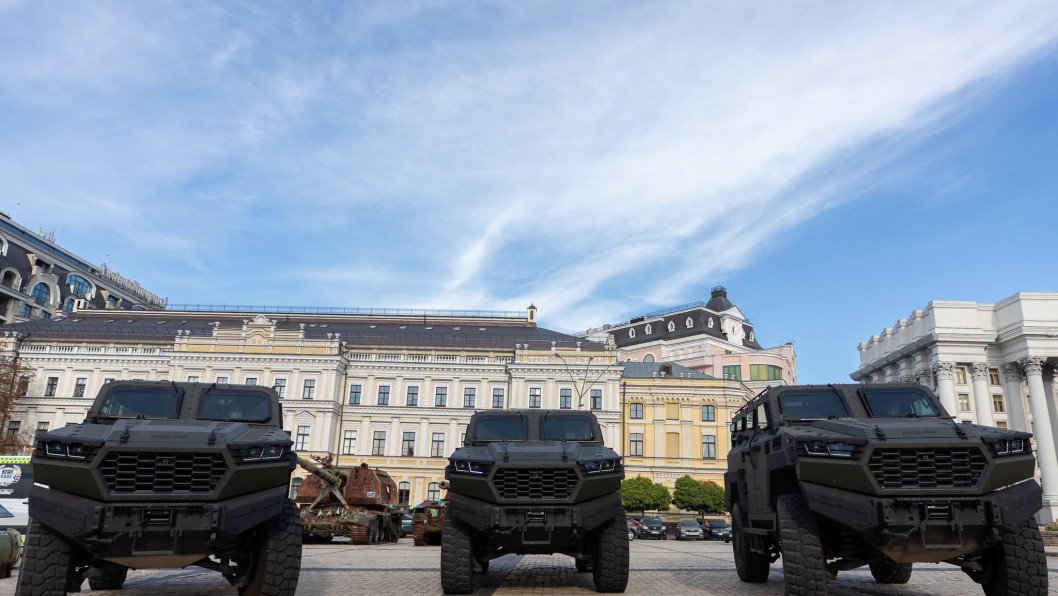 Ukraine Gets New Armored Vehicles to Support Combat and Humanitarian Demining