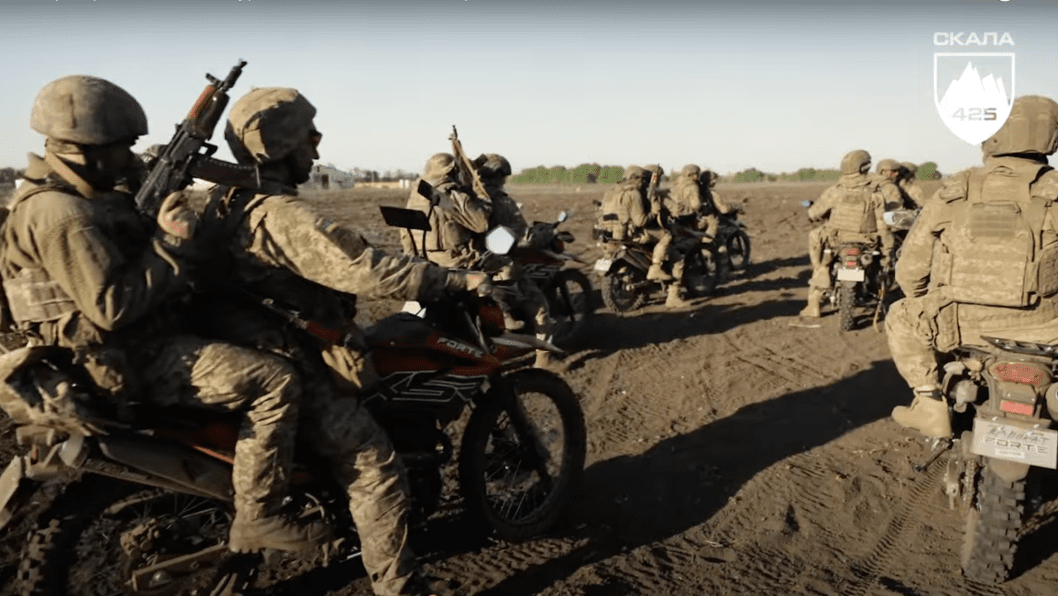 Ukraine Forms First Motorcycle Assault Unit for Rapid Strike Operations