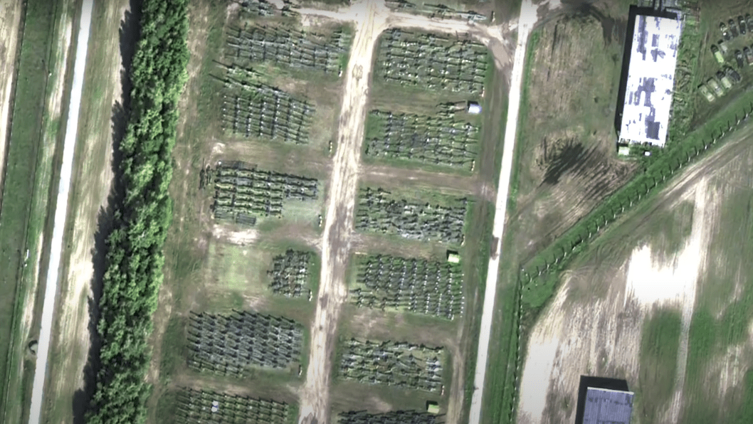 Russia Has Depleted Nearly Half of Its Towed Artillery at Key Storage Site