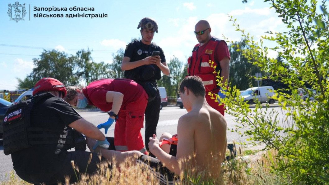 Russian Strike on Zaporizhzhia Injures Four Civilians, Including Three Children