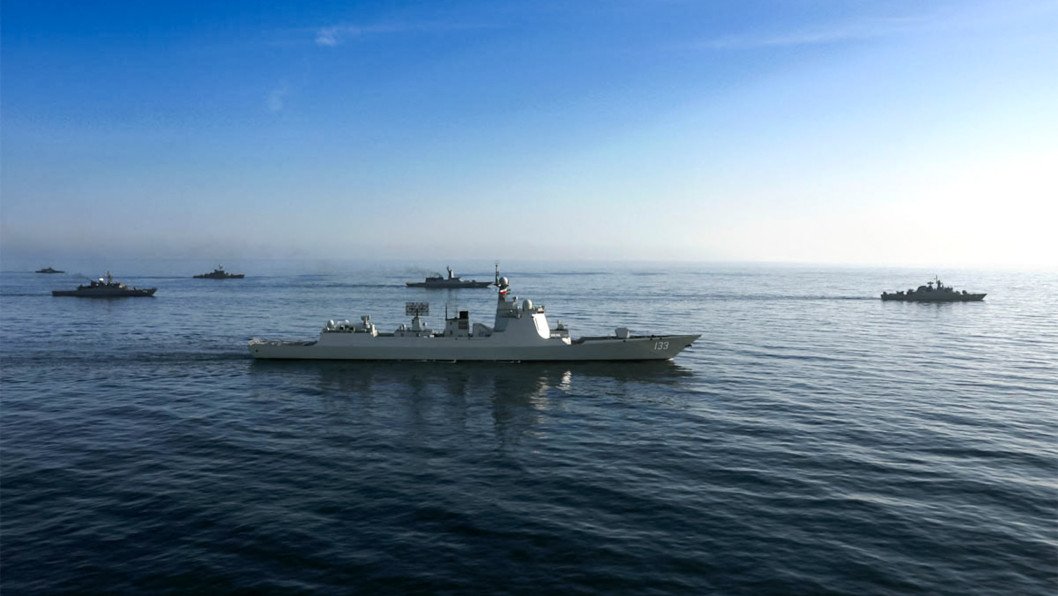 China, Iran, and Russia Conduct Joint Naval Drills in the Gulf of Oman