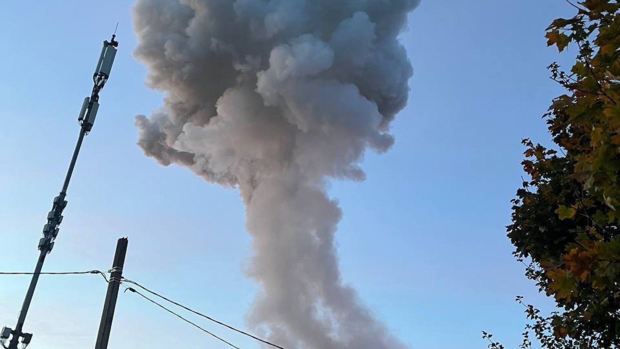 Flames Rise From Tanker Off Sochi After Possible Sea Drone Impact ...