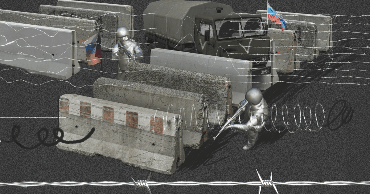 How Ukrainians Pass Russian Checkpoint, Through Fear and Uncertainty ...