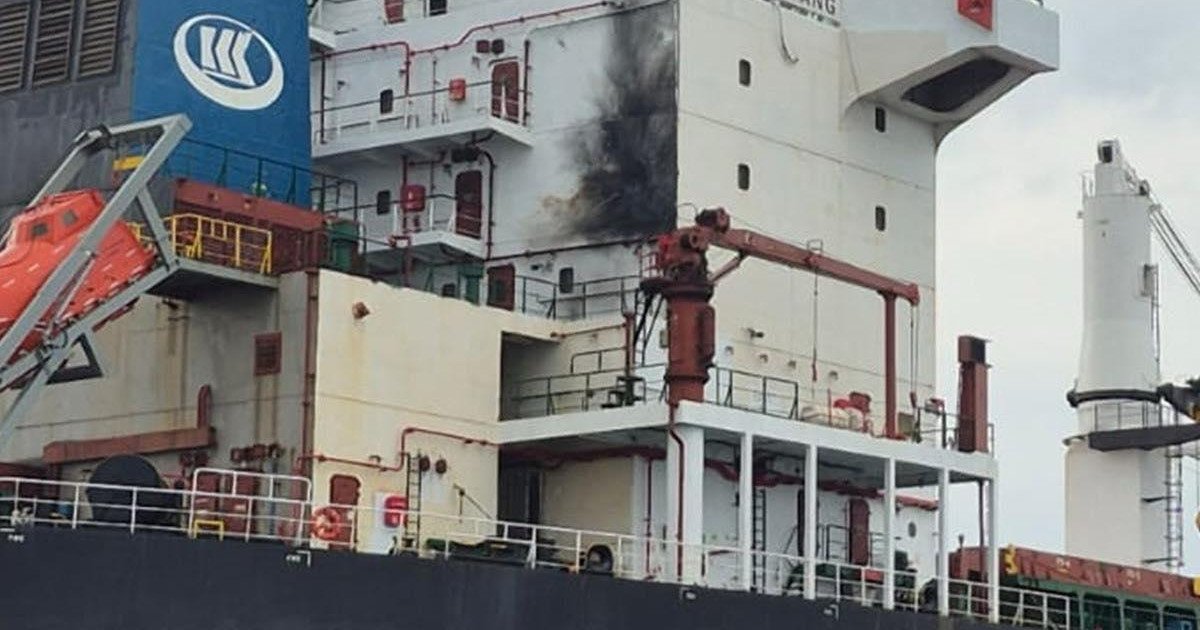 Zelenskyy Says Russia Knew Its Target as Photos Reveal Struck Chinese Cargo Ship