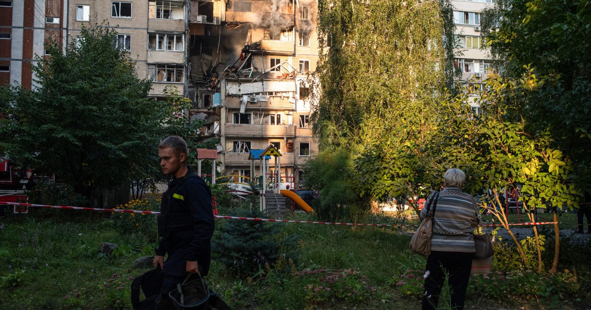 Russians Striking Old Buildings to Maximize Destruction and Casualties ...