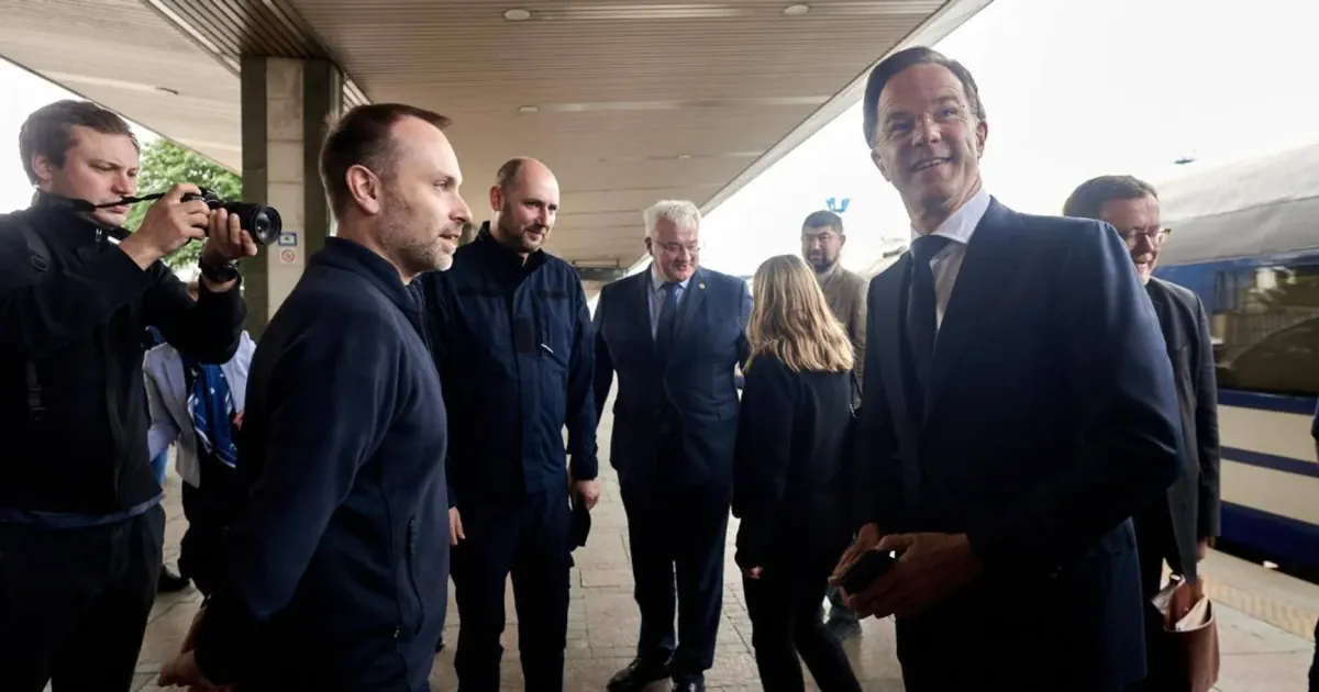NATO Secretary General Mark Rutte Arrives in Kyiv on Unannounced Visit ...