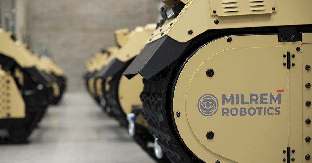 Estonia Probes Sabotage After Fire at Building Used by Milrem Robotics