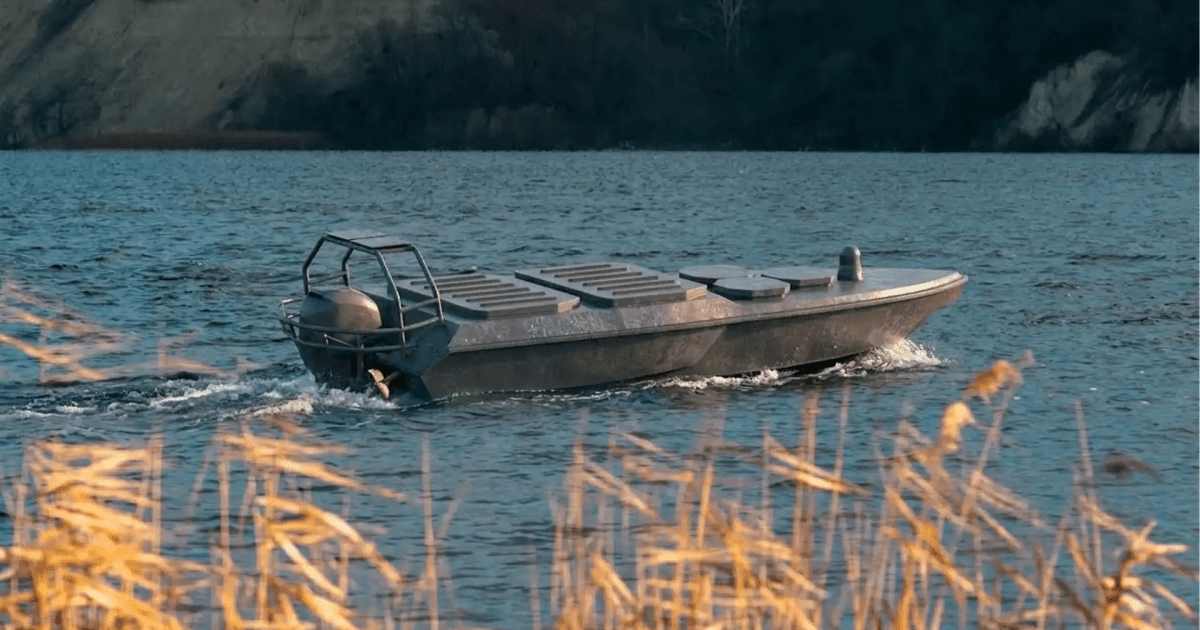 Ukraine’s Katran X1.2 Naval Drone Combines Sea Strikes With AI-Powered Interceptors