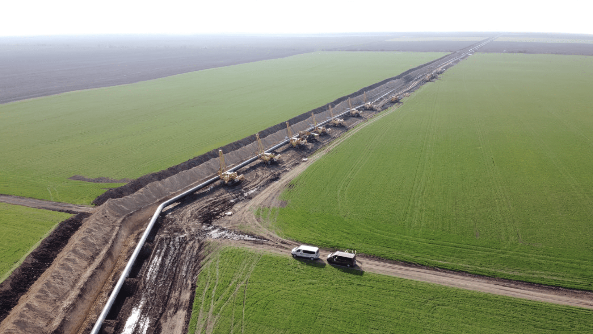 Construction work on the Balkan Stream gas pipeline in Serbia is part of the route linking Russian gas supplies to Hungary. (Source: Sicilsaldo Group) Balkan Stream