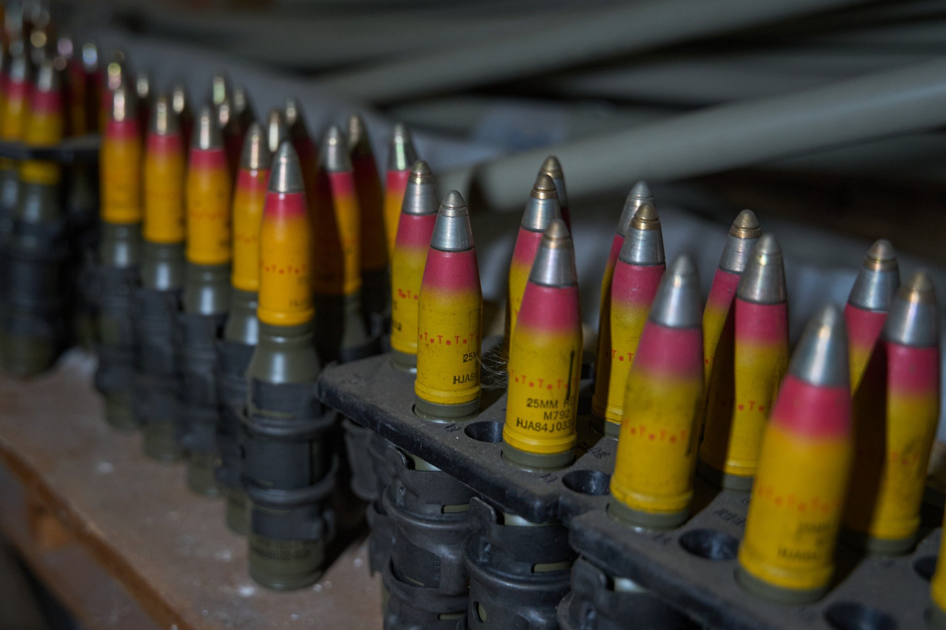 “Every bullet has a name on it, whether it’s for the Russians or us here at the factory,” says Ivanych on the importance of operational safety. (Source: UNITED24 Media/ Mykyta Shandyba) “Every bullet has a name on it, whether it’s for the Russians or us here at the factory,” says Ivanych on the importance of operational safety. (Source: UNITED24 Media/ Mykyta Shandyba)