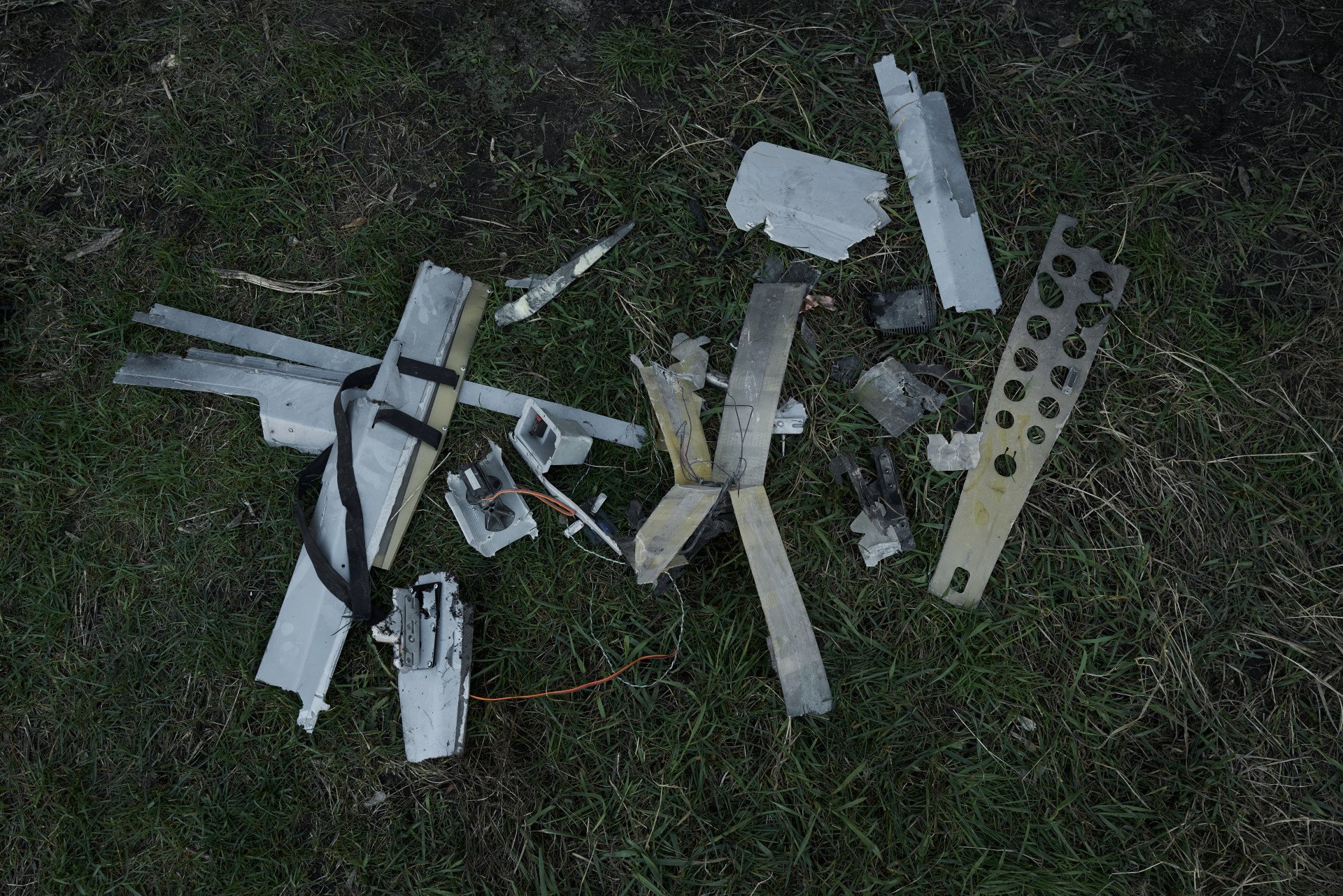 Aftermath of a Russian Lancet strike on a private grain hangar in a village near the Sumy region border on April 4, 2025 in the Sumy region, Ukraine. (Photo by Vlada Liberova/Libkos/Getty Images) Aftermath of a Russian Lancet strike on a private grain hangar in a village near the Sumy region border on April 4, 2025 in the Sumy region, Ukraine. (Photo by Vlada Liberova/Libkos/Getty Images)