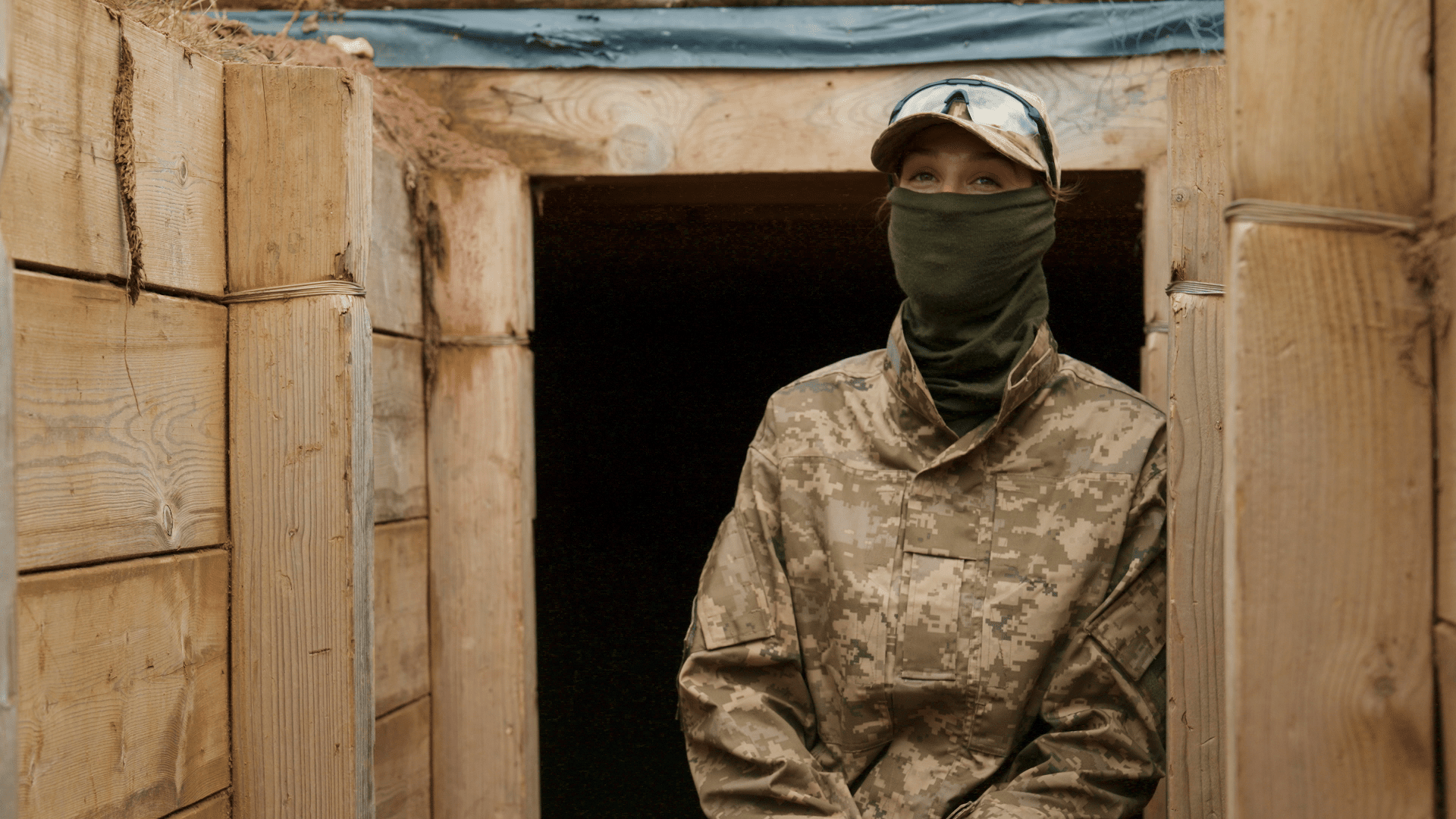 Karma, a Ukrainian soldier taking part in Operation Interflex. (Photo: Joshua Bamford/ UNITED24 Media) Karma, a Ukrainian soldier taking part in Operation Interflex. (Photo: Joshua Bamford/ UNITED24 Media)