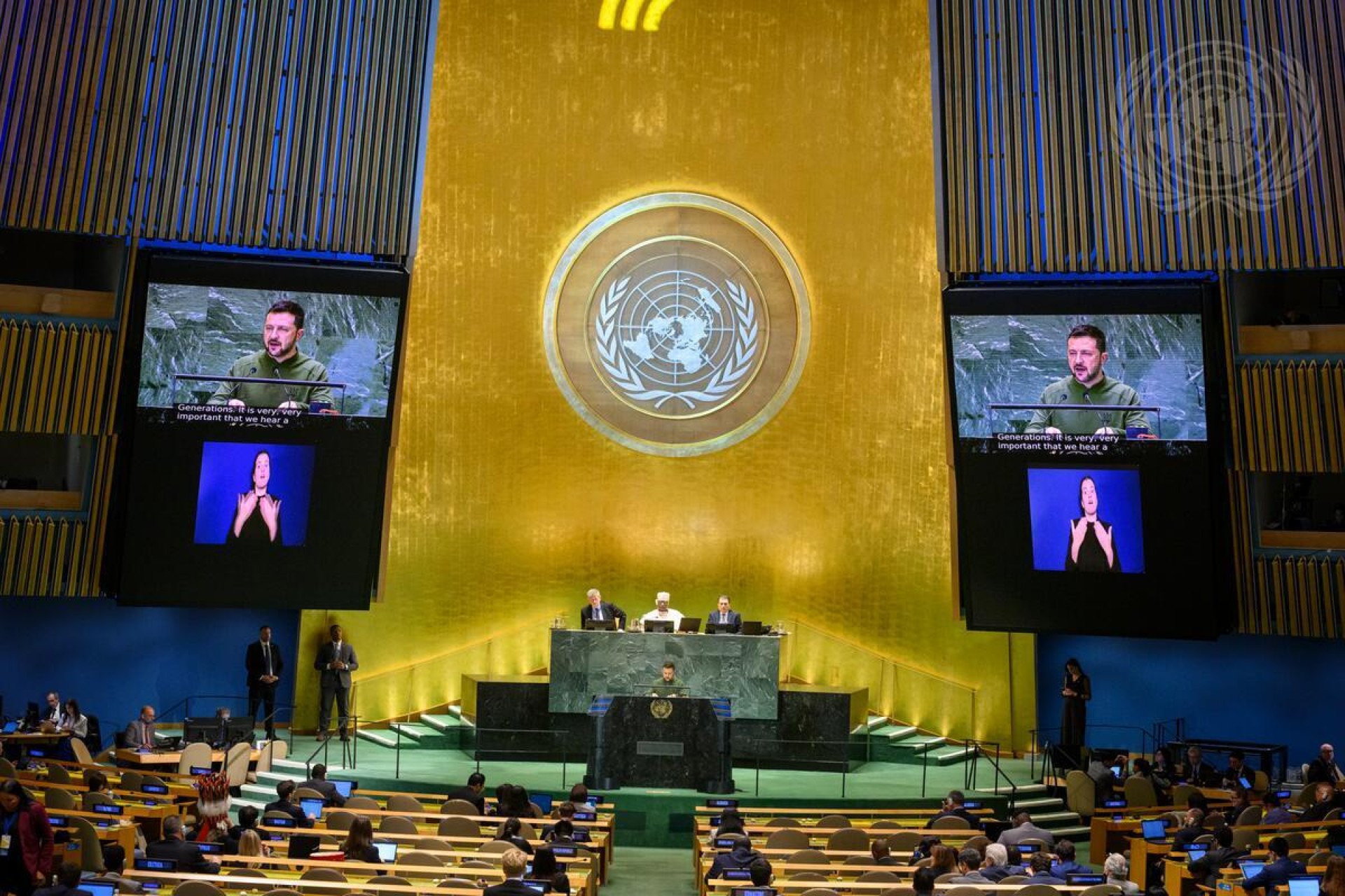 President Zelenskyy’s Full Address at the UN Summit on the Future 2024