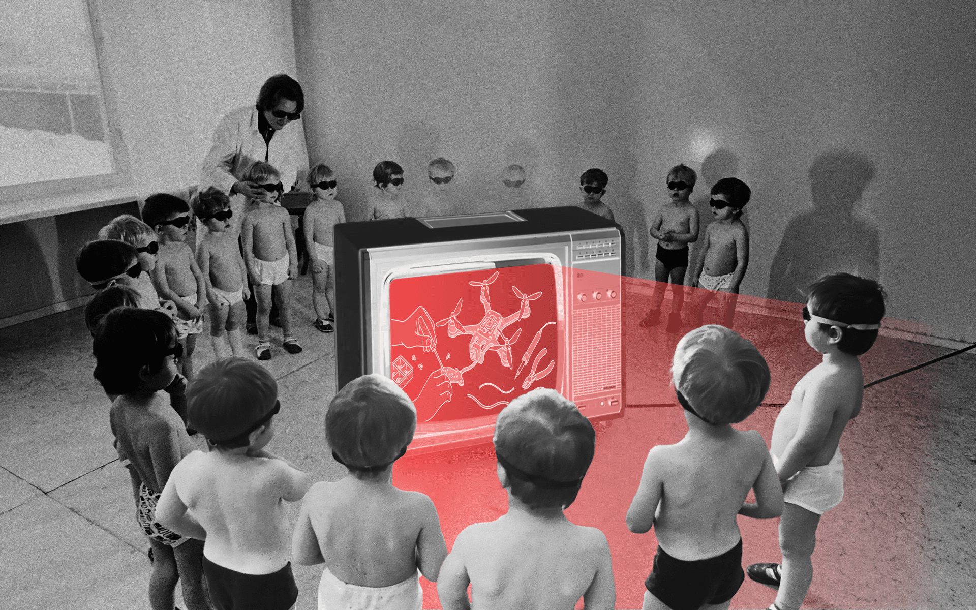 Drone training Russian youth Military education Future warfare